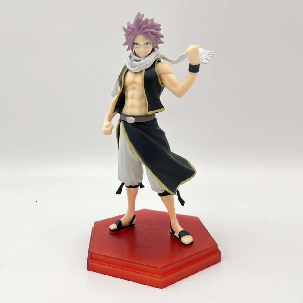 Finger Toys 19cm Pop Up Parade Fairy Tail Anime Figure Final Series Natsu Dragneel Action Figure Adult Collectible Model Doll Toys Gifts