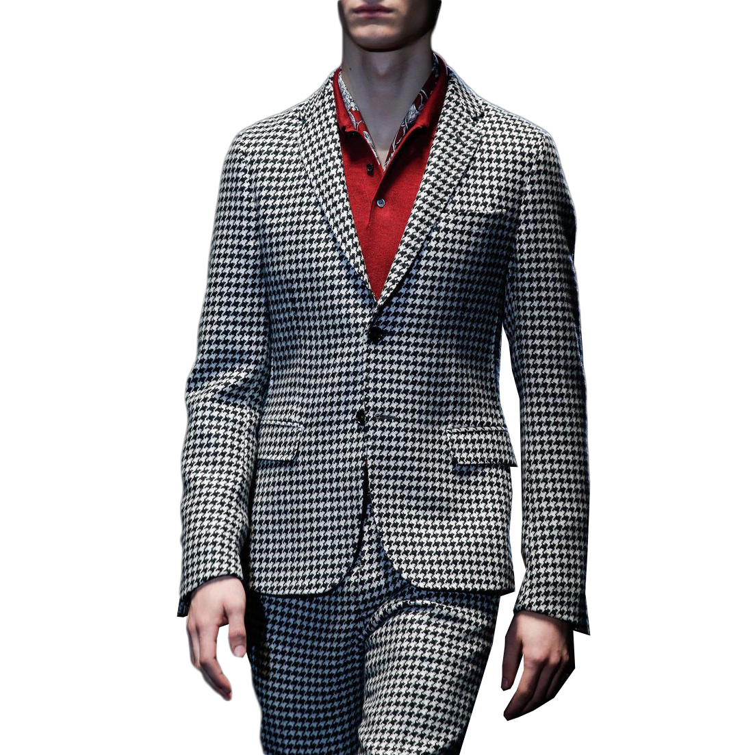 Designer Groom Men Suit For Wedding 2 Pcs Plaid Check Mens Blazer Jacket Custom Made Formal Office Prom Tuxedos Coat