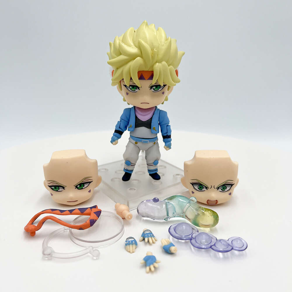 Finger Toys #1602 Jojo's Bizarre Adventure Anime Figure Jonathan Joestar Action Figure #1516 Caesar Anthonio Zeppeli Figurine Model Doll Toy