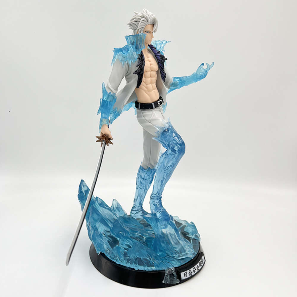 Finger Toys 30cm Bleach Toshiro Hitsugaya Anime Figure #1199 Hitsugaya Toushirou Action Figure #991 Ichigo Kurosaki Figurine Model Doll Toys