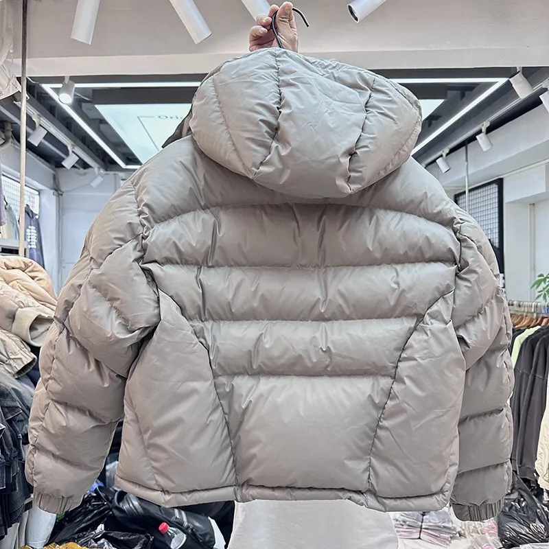 Men's Down Parkas Winter hooded down jacket thickened 231013