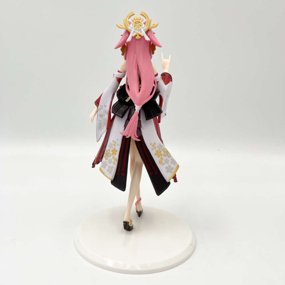 Finger Toys 19cm Genshin Impact Yae Miko Anime Figure Genshin Impact Venti Action Figure Klee/qiqi/xiao/hu Tao Figure Collectible Doll Toys
