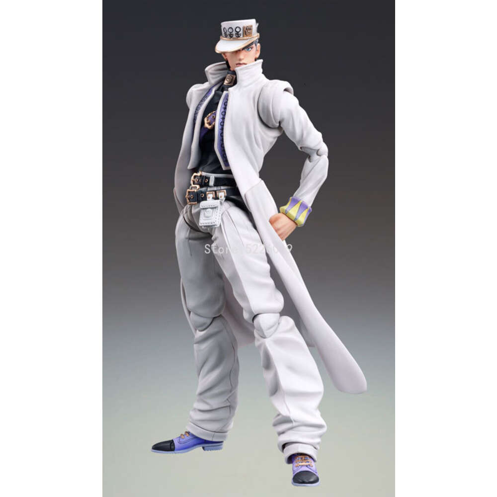 Finger Toys Jojo Bizarre Adventure Anime Figure Jotaro Kujo Action Figure Kujo Jotaro Dio Brando Figure Bruno Rohan Kishibe Figurine Doll