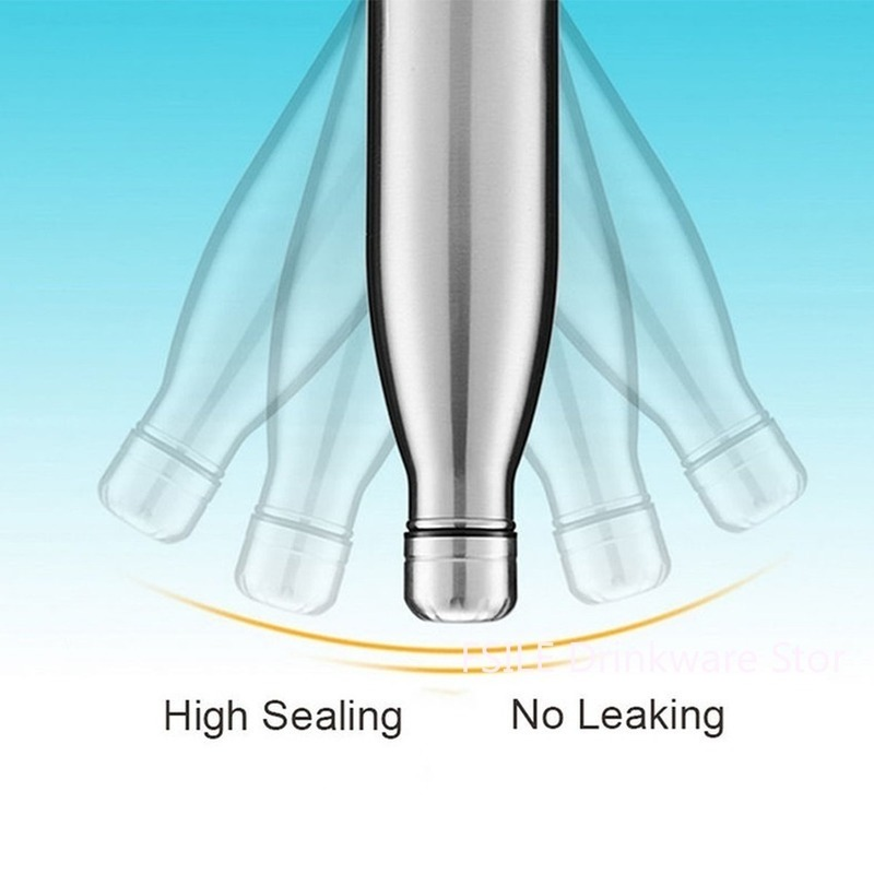 Cola Double Wall 304 Stainless Steel Thermos Fashion Vacuum Thermos Outdoor Portable Sport bowling Flask Thermal Drink Water Bottle