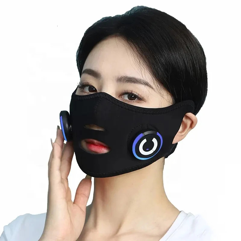 Face Massager Japanese Face-Shaping Tool EMS Beauty Instrument V Face Lift Tightening Face Slimming Device Face Mask Skin Tighten Lifting Spa 231013