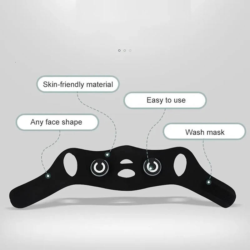 Face Massager Japanese Face-Shaping Tool EMS Beauty Instrument V Face Lift Tightening Face Slimming Device Face Mask Skin Tighten Lifting Spa 231013