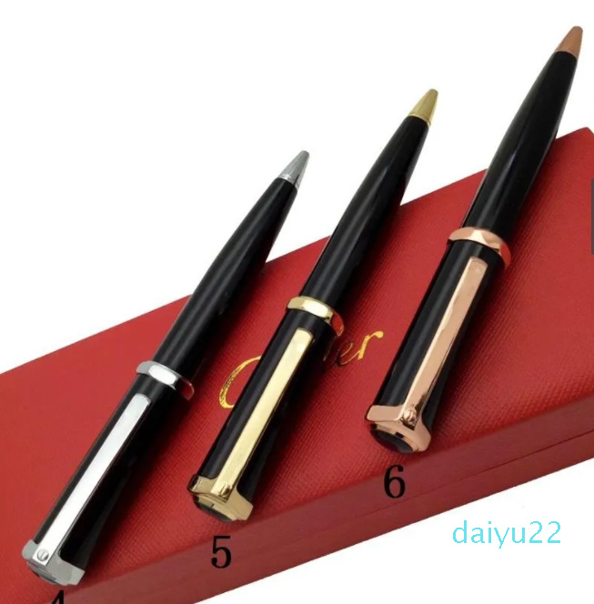 wholesale Gift Pen Blue Stone Ballpoint Pens Luxury Brand Office Writing Supplier or box