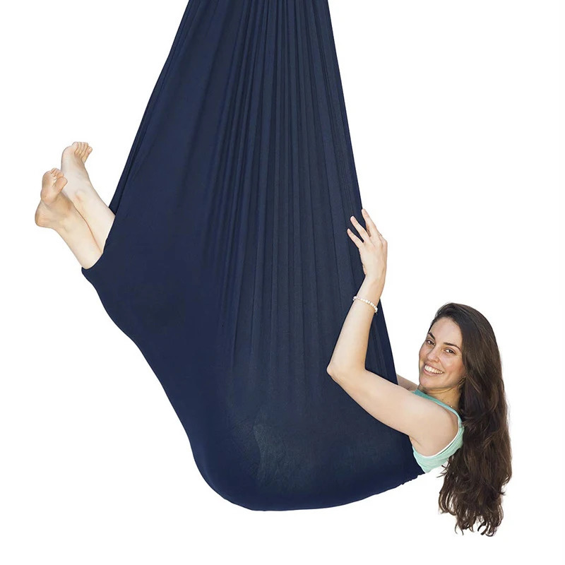 Swings Jumpers Bouncers Kids Cotton Swing Hammock for Autism ADHD ADD Therapy Cuddle Up Sensory Child Therapy Elastic Parcel Steady Seat Swing chairto