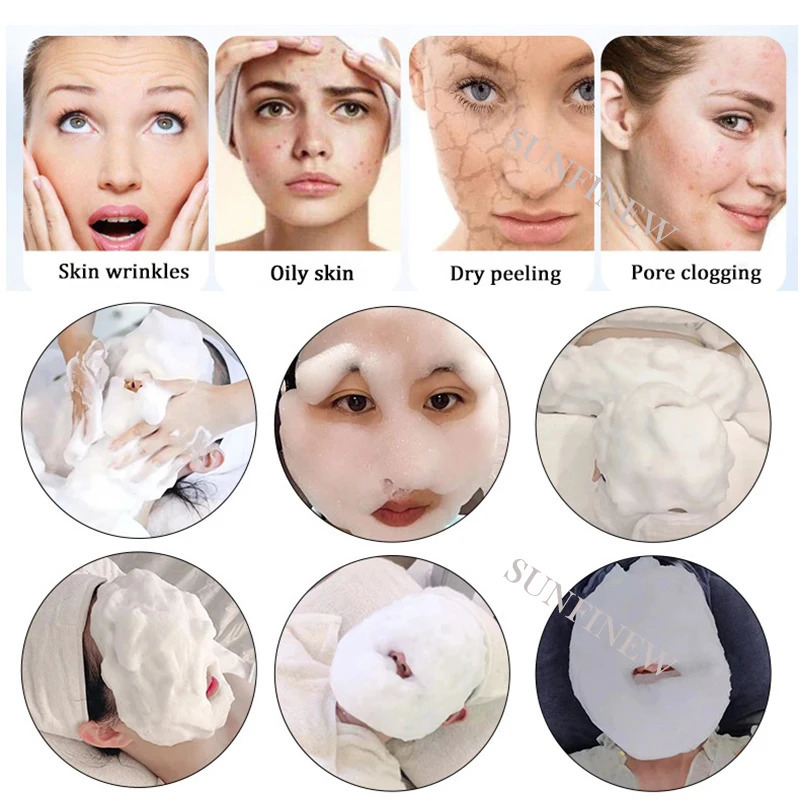 Face Care Devices Magic Oxygen Bubble Beauty Instrument Cleansing Mites Skin Whitening Rejuvenation Management Salon Homeuse Device 231013