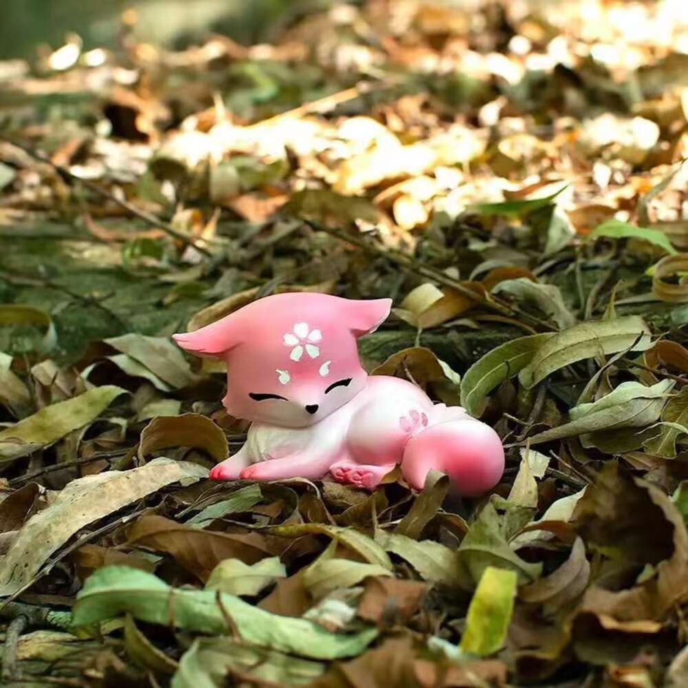 Finger Toys 9cm Genshin Impact Yae Miko Anime Figure Genshin Impact Yae Miko Fox Action Figure Collectible Model Doll Toys Gifts