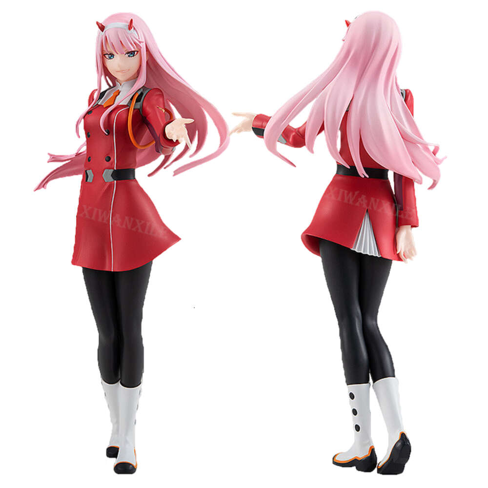 Finger Toys 18cm Darling in the Franxx Zero Two Anime Girl Figure Pop Up Parade Zero Two 02 Action Figure Adult Collectible Model Doll Toys