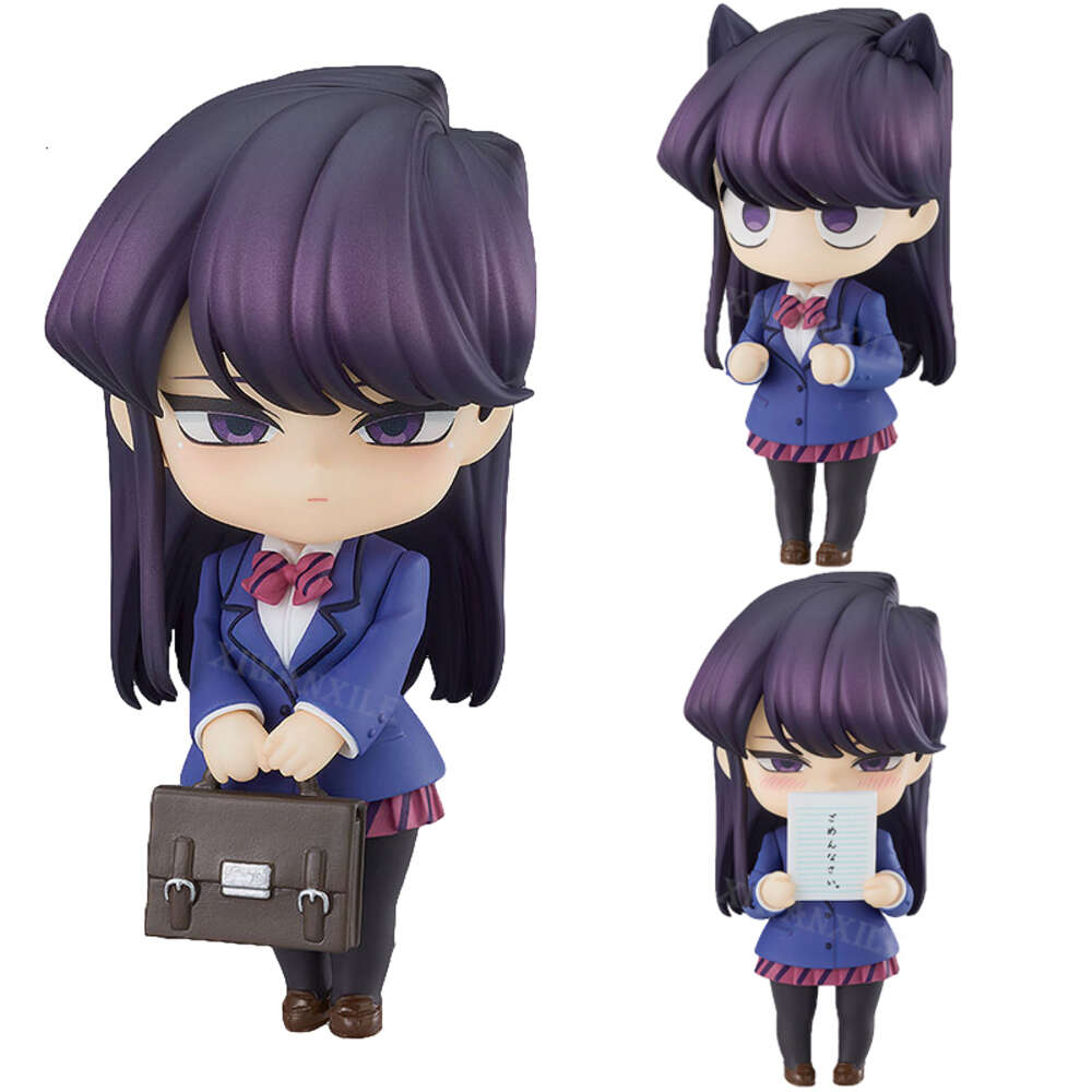 Finger Toys #1853 Komi Can't Communicate Shoko Komi Anime Figure Komi-san Wa Komyushou Desu Action Figure Collectible Model Doll Toys Gift