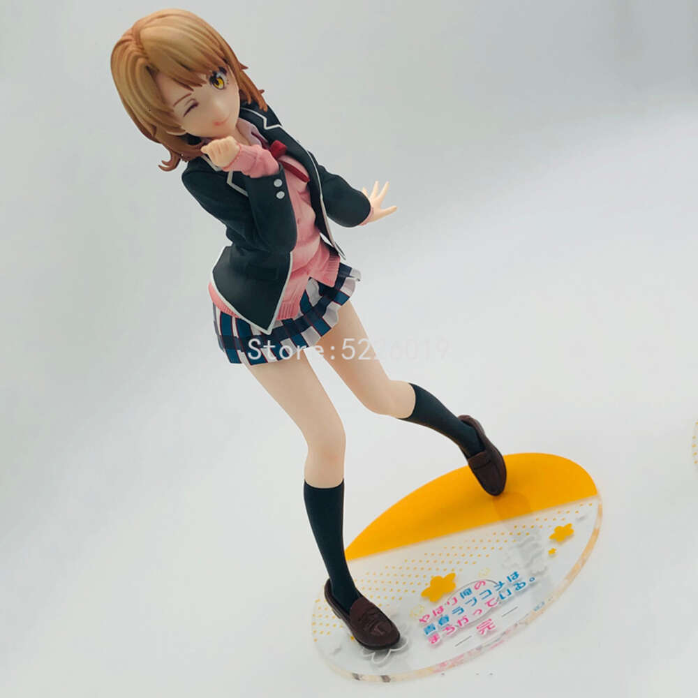 Finger Toys My Teen Romantic Comedy Anime Figure Isshiki Iroha Action Figrue Yuigahama Yui Yukinoshita Yukino Uniform Figurine Model Doll