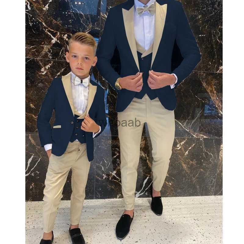 Men's Suits Blazers 2023 Shl Collar Men/Boy Suit For Wedding Business Suits Bridegroom Custom Made Come Slim Fit Formal Groom Tuxedos 3PCS YQ2310