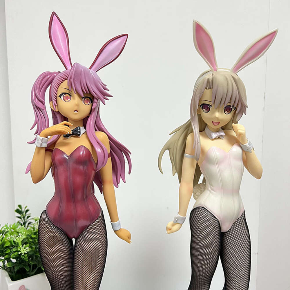 Finger Toys Freeing B-style Fate/kaleid Liner Prisma Illya Anime Figure Von Einzbern Kuro Action Figure Bunny Girl Figurine Doll 39cm