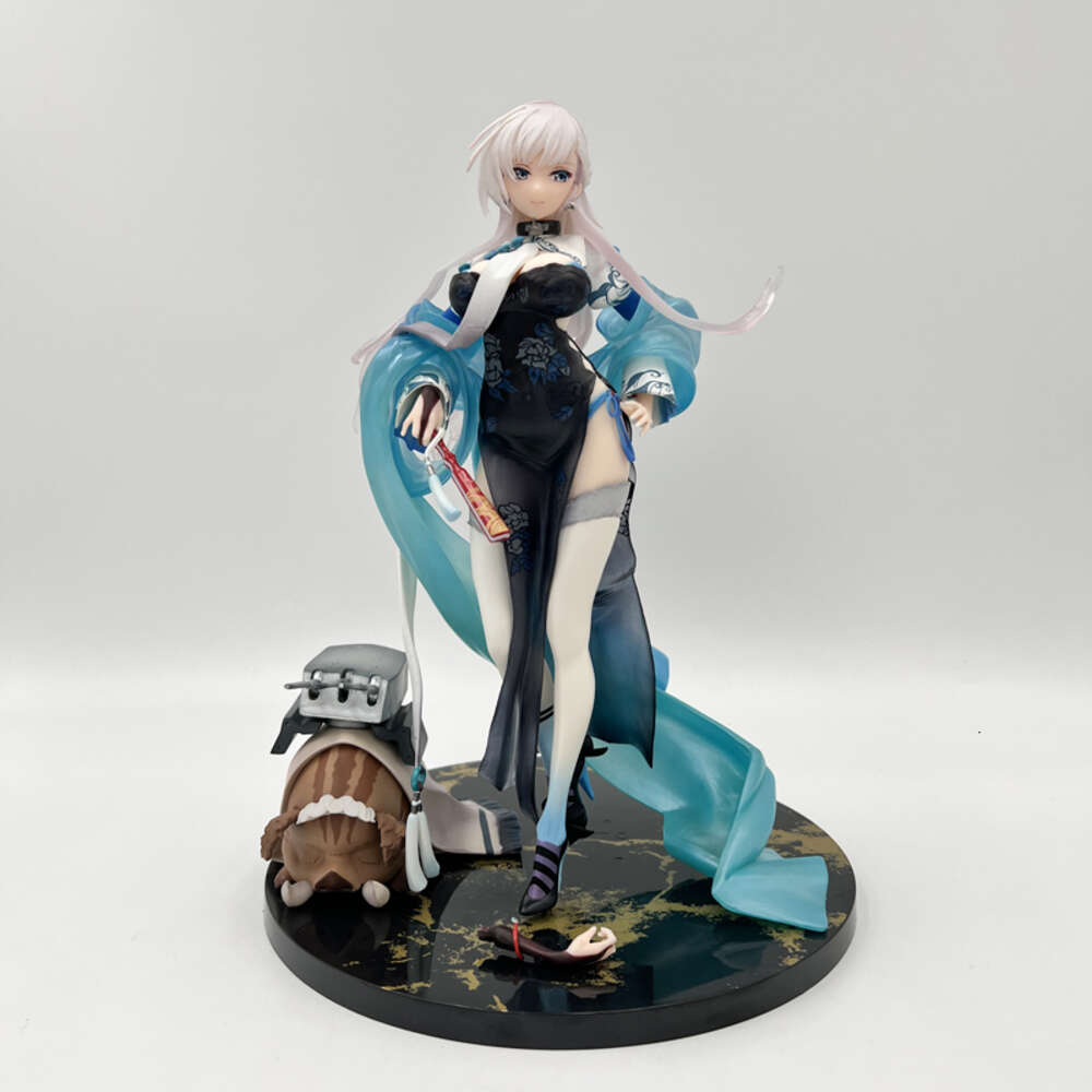 Finger Toys 26cm Alter Azur Lane Belfast Iridescent Rosa Sexy Anime Girl Figure St Action Figure Adult Collectible Model Doll Toy Gift