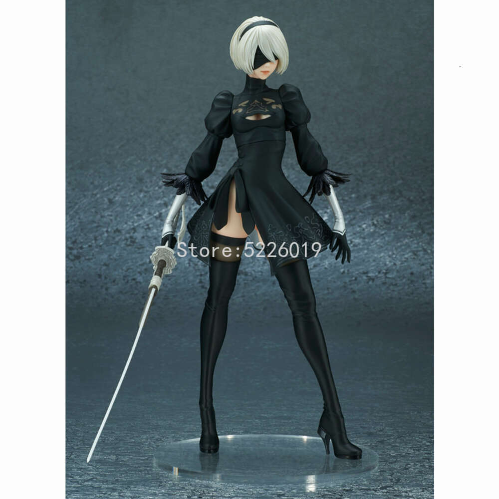 Finger Toys 30cm Anime Game Nier:automata 2b Yorha No.2 Type B Pvc Action Figure Collection Model Toys Brinquedos for Christmas Gift