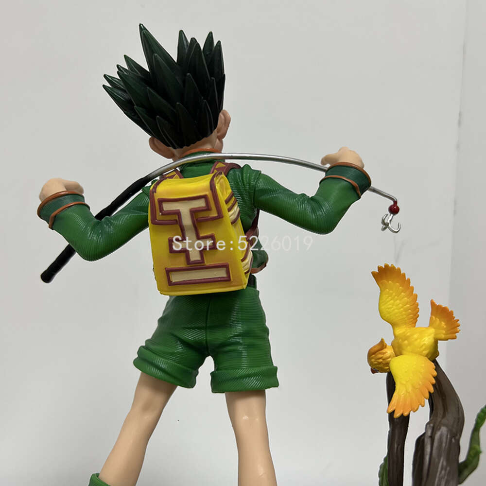 Finger Toys 28cm Hunter X Hunter Anime Figure Gon Freecss & Killua Zoldyck Action Figure Gon Freecss Figure Kurapika Figurine Model Doll Toy