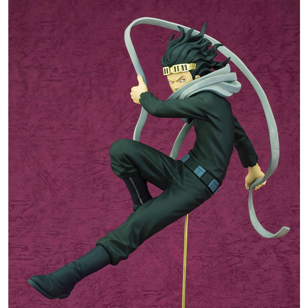 Finger Toys 18cm My Hero Academia Anime Figure Amazing Heroes 06 Aizawa Shouta Eraser Head Pvc Action Figure Collectible Model Doll Toys