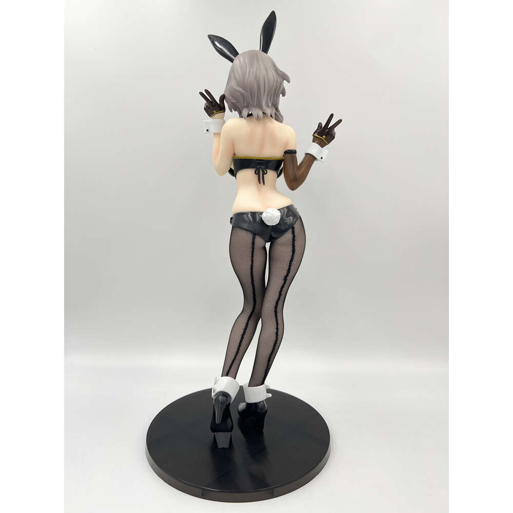 Finger Toys 45cm B-style Azur Lane Slow Ahead Washington Bunny Girl Figure North Carolina Bunny Anime Action Figure Adult Model Doll Toys