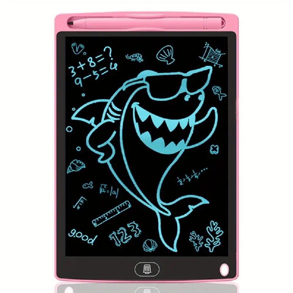 8.5inch Colorful LCD Handwriting Blackboard Tablet Writing Board for Kids Adults Kids Paperless Notepad | Educational Electronic Drawing Board With Pe