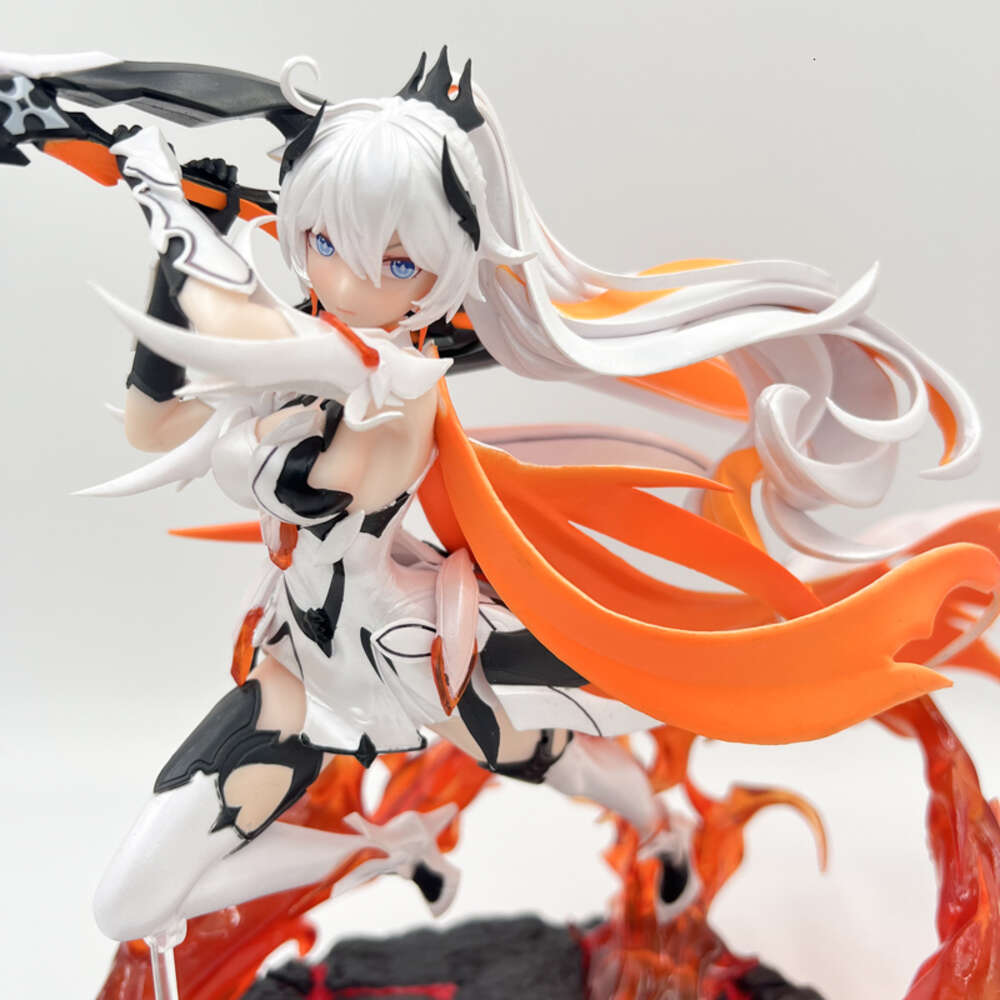 Finger Toys 25cm Honkai Impact 3rd Kiana Kaslana Sexy Anime Girl Figure Houkai Gakuen Kiana Action Figure Adult Collectible Model Doll Toys
