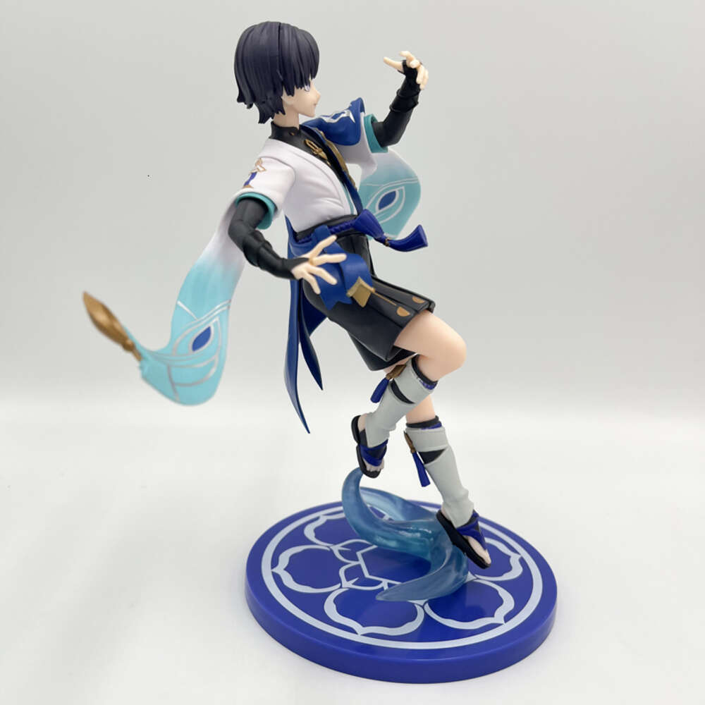 Finger Toys 25cm Genshin Impact Wanderer Anime Figure Klee/venti Action Figure Qiqi/nahida Figurine Adult Collectible Model Doll Toys Gifts