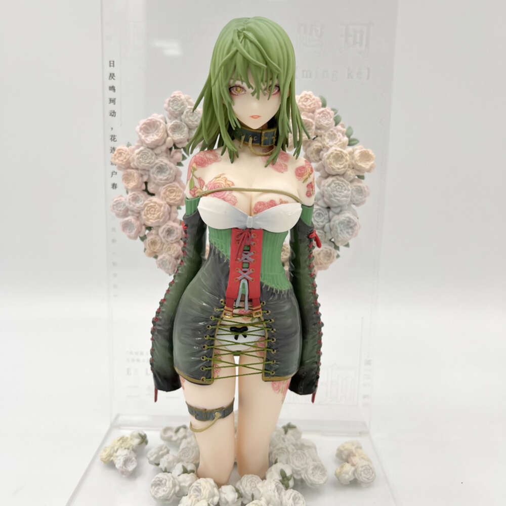 Finger Toys 24cm Illustration Revelation Yueji Mingke Anime Girl Figure Tuyi Collaboration Yueji Mingke Action Figure Collectible Model Toys