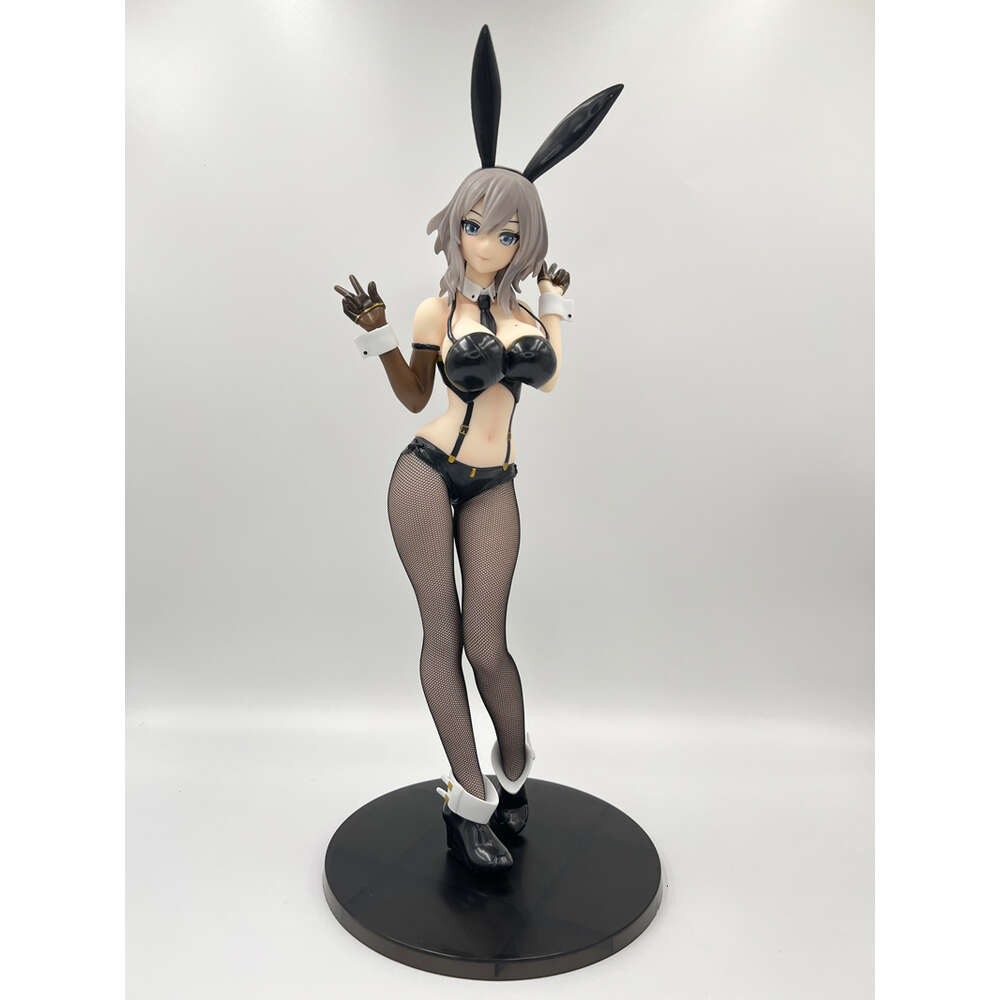 Finger Toys 45cm B-style Azur Lane Slow Ahead Washington Bunny Girl Figure North Carolina Bunny Anime Action Figure Adult Model Doll Toys