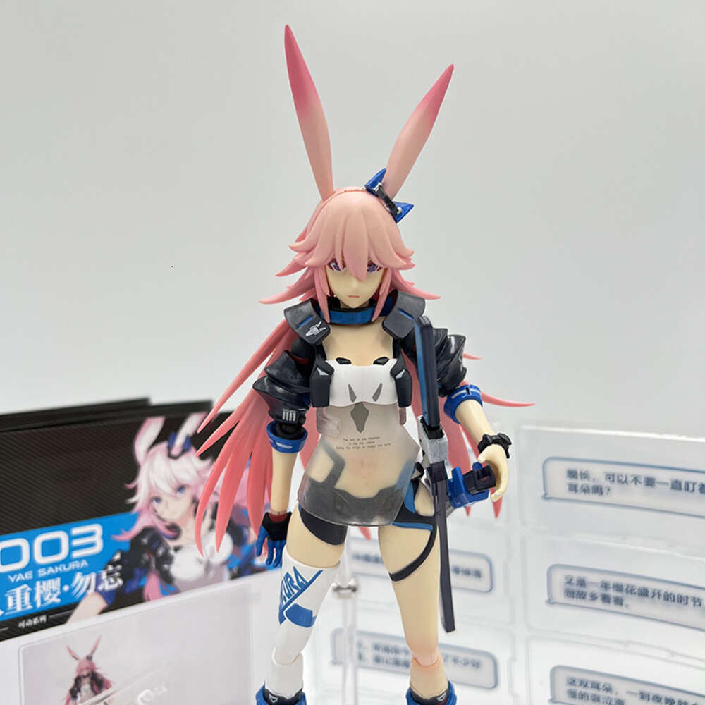 Finger Toys 22cm Arctech Houkai 3rd Sakura Yae Anime Figure Yae Sakura Royal God Outfit Honkai Impact 3 Action Figure Collection Doll Toys