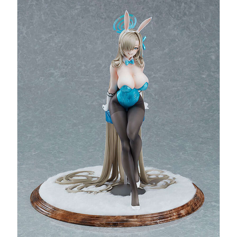 Finger Toys 29cm Blue Archive Ichinose Asuna Bunny Girl Sexy Anime Figure Figma #567 Shiroko Action Figure Adult Collectible Model Doll Toys