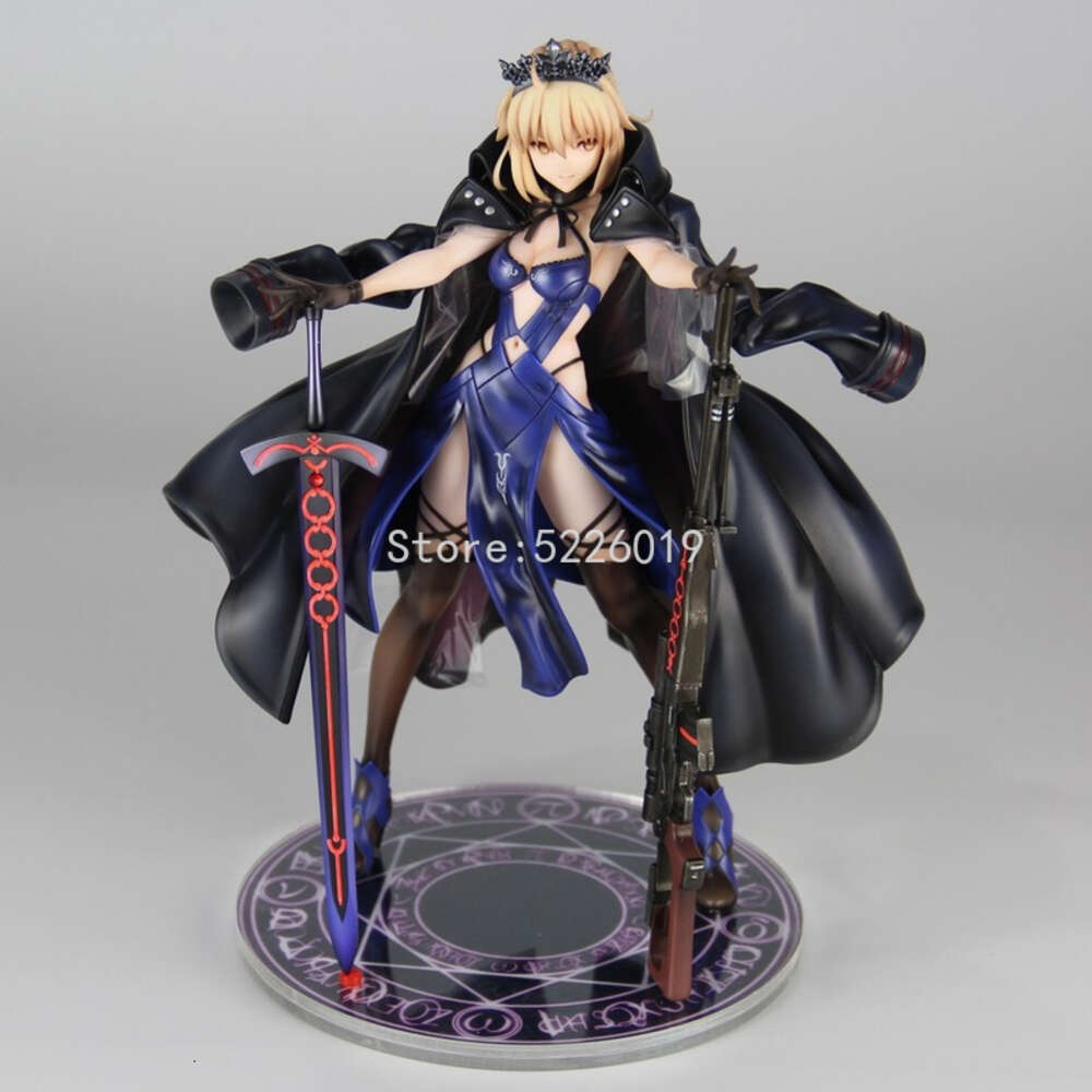 Finger Toys 25cm Fate/grand Order Anime Figure Alter Rider Saber Action Figure 1/7 Fate/stay Night Alter Fate Figurine Adult Model Doll Toys