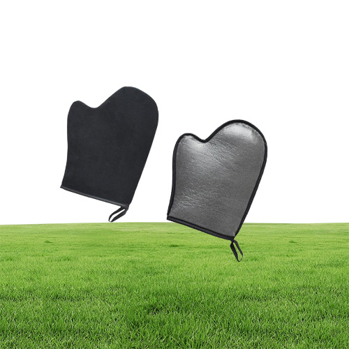 Bath Sponges 100pcs Velvet Self Tanner Sunless Selfs Tanning Applicator Mitt Glove Lotion Spray Mousse Tanners SN26607897540