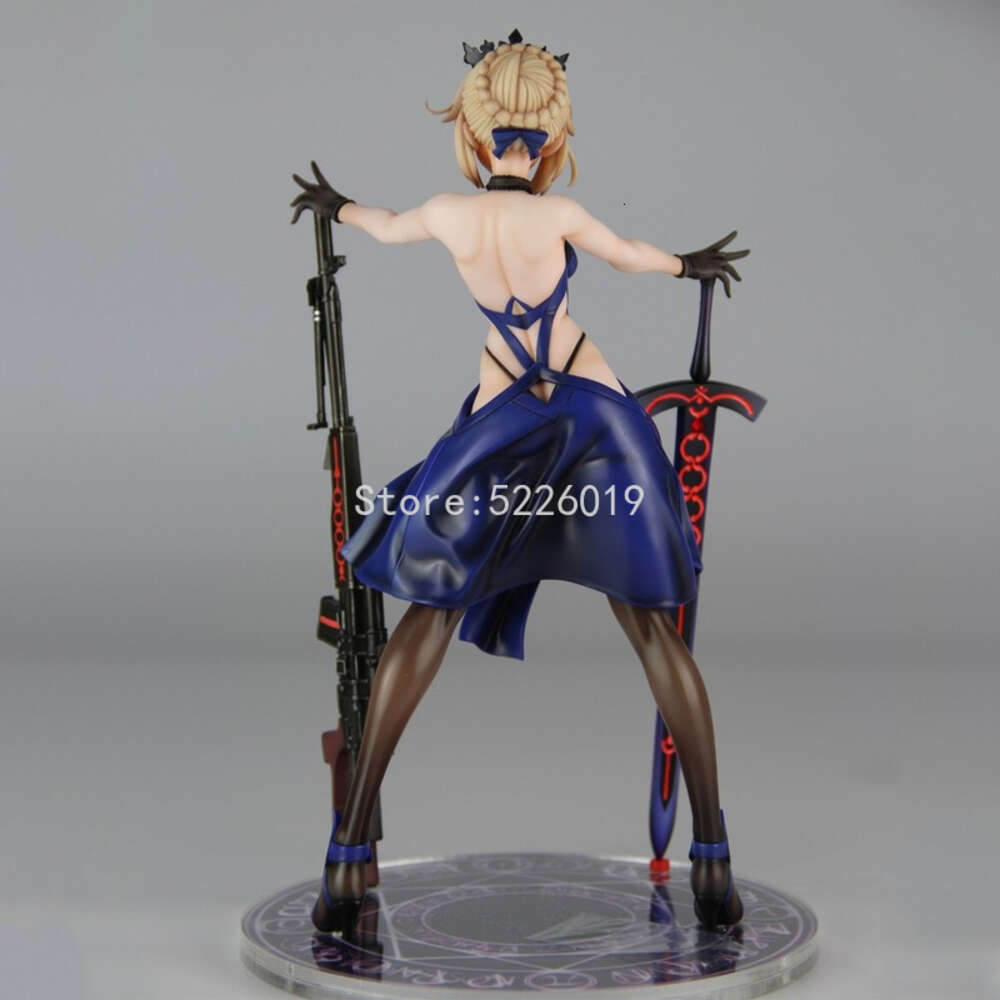 Finger Toys 25cm Fate/grand Order Anime Figure Alter Rider Saber Action Figure 1/7 Fate/stay Night Alter Fate Figurine Adult Model Doll Toys