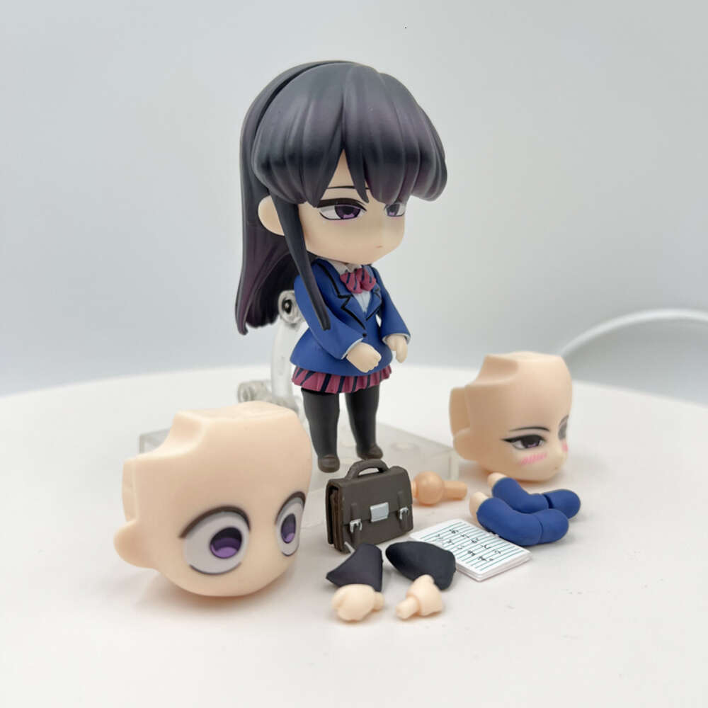 Finger Toys #1853 Komi Can't Communicate Shoko Komi Anime Figure Komi-san Wa Komyushou Desu Action Figure Collectible Model Doll Toys Gift