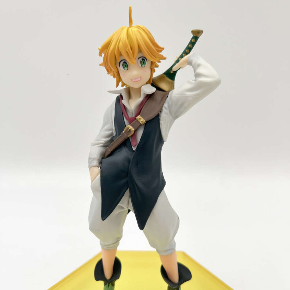 Finger Toys 15cm the Seven Deadly Sins Meliodas Anime Figure Pop Up Parade Dragon's Judgement Action Figure Adult Collectible Model Doll Toy