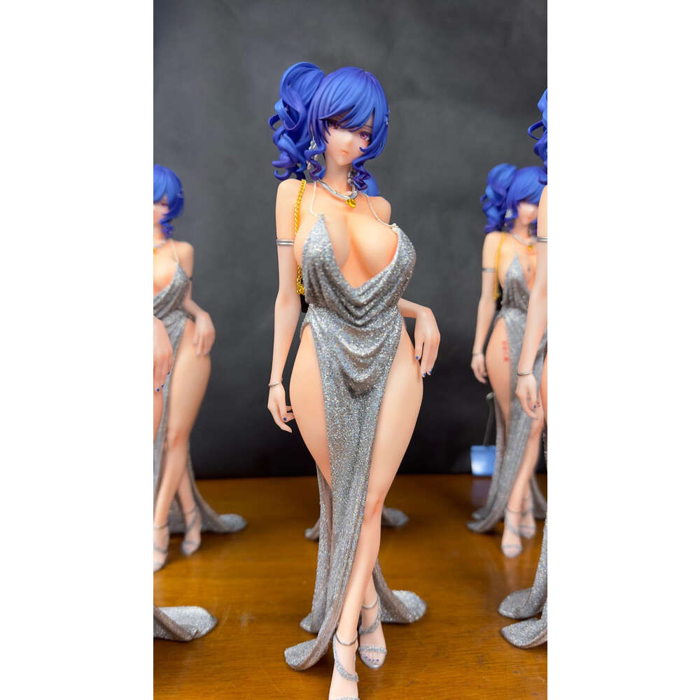 Finger Toys 25cm Azur Lane St Sexy Anime Girl Figure Hentai St Dress Ver Action Figure Adult Collectible Model Doll Toys Gifts