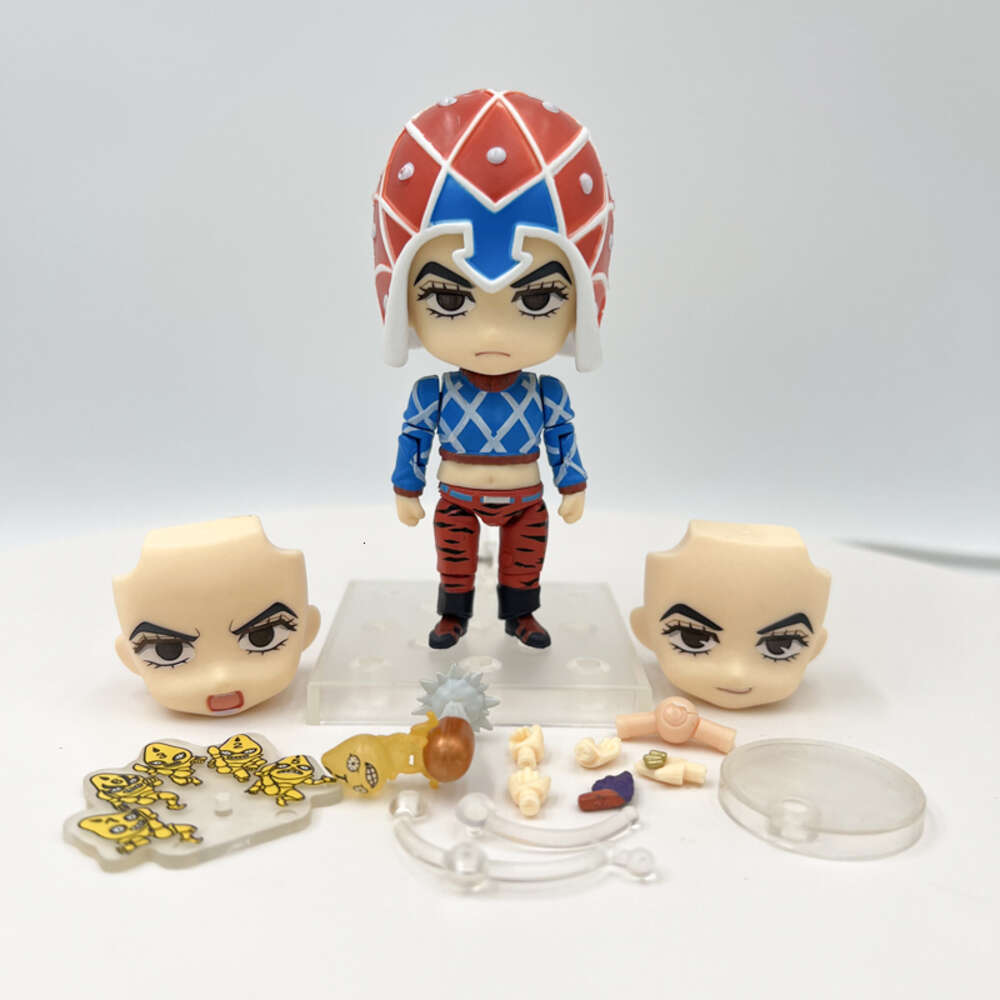 Finger Toys #1356 Jojo's Bizarre Adventure Guido Mista Anime Figure #1401 Prosciutto Action Figure #1742 Kars Figurine Model Doll Toys Gifts