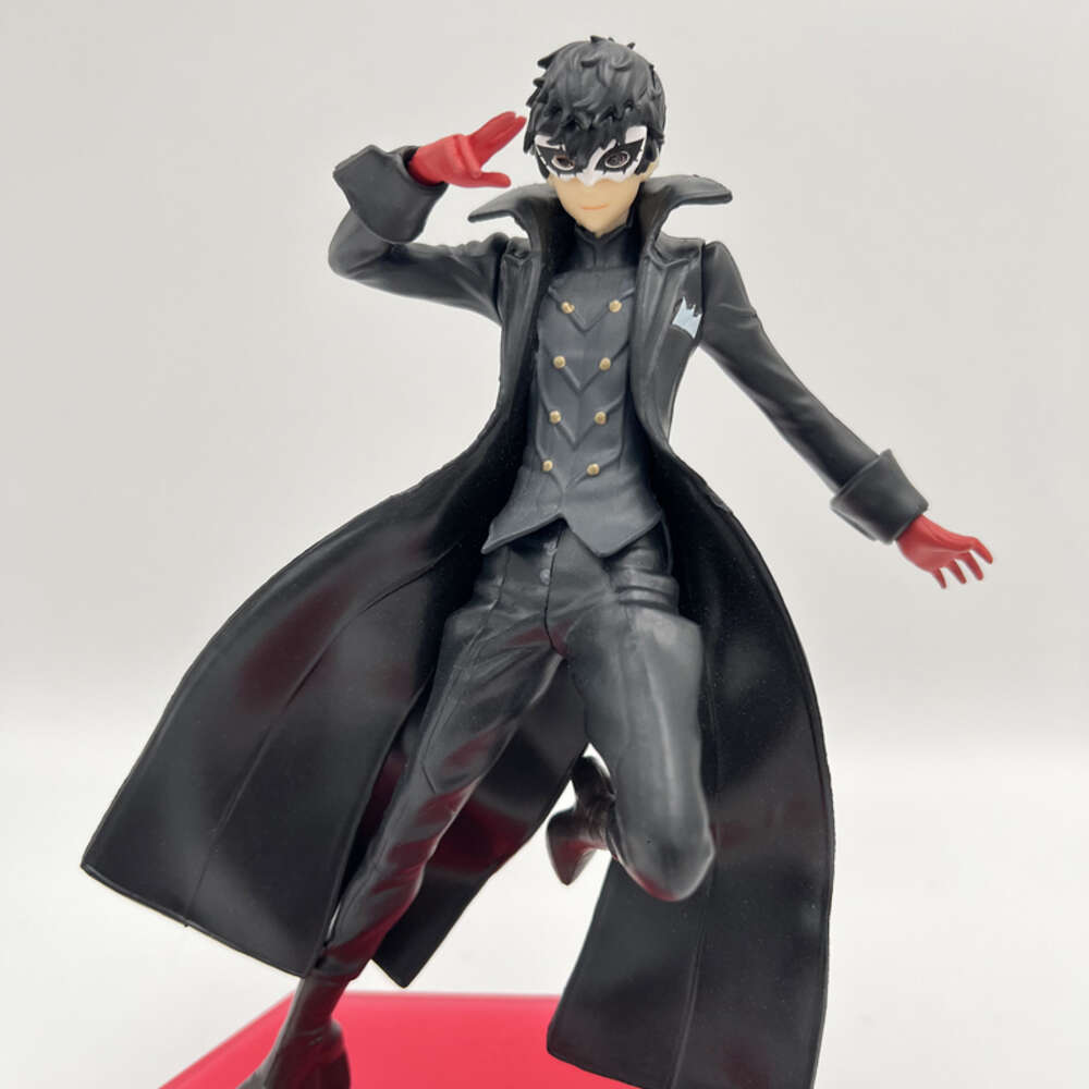 Finger Toys 17cm Pop Up Parade Persona 5 the Animation Joker Anime Figure #989 Ren Amamiya Protagonist Action Figure Adult Model Doll Toys