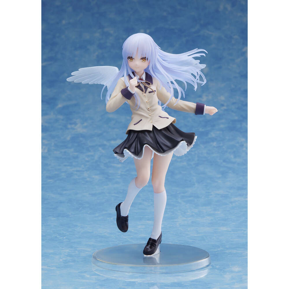 Finger Toys 18cm Coreful Angel Kanade Tachibana Anime Girl Figure Angel Tenshi Action Figure Adult Collectible Model Doll Toys