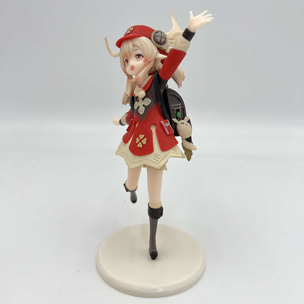 Finger Toys 16cm Genshin Impact Klee Anime Figure Genshin Impact Paimon Action Figure Qiqi/keqing/hu Tao Figurine Collection Model Doll Toys