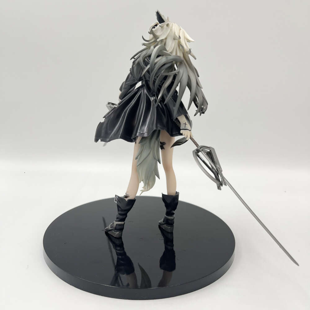 Finger Toys 24cm Arknights Lappland Elite 2 Anime Girl Figure Lappland Action Figure Arknights Amiya Figurine Collectible Model Doll Toys