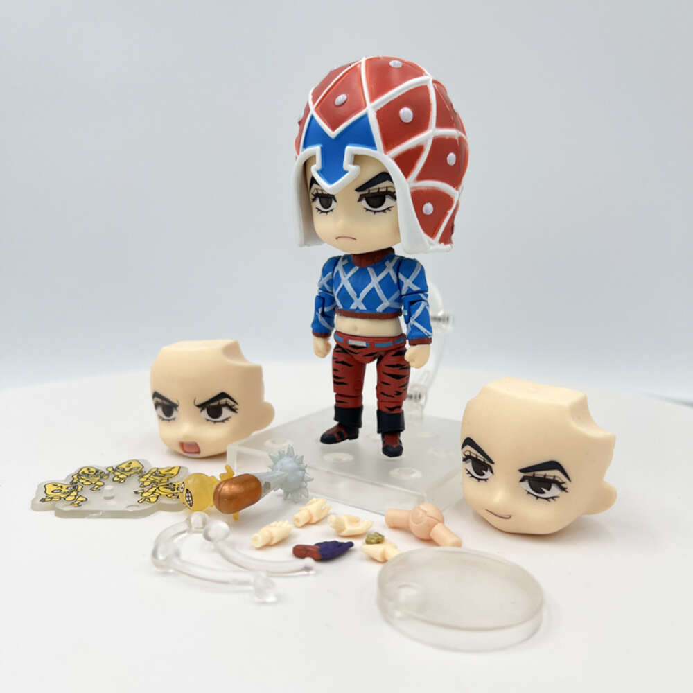 Finger Toys #1356 Jojo's Bizarre Adventure Guido Mista Anime Figure #1401 Prosciutto Action Figure #1742 Kars Figurine Model Doll Toys Gifts