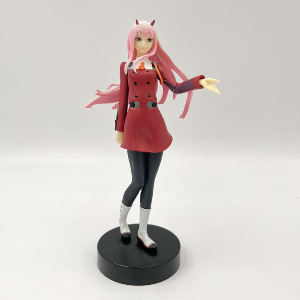 Finger Toys 18cm Darling in the Franxx Zero Two Anime Girl Figure Pop Up Parade Zero Two 02 Action Figure Adult Collectible Model Doll Toys