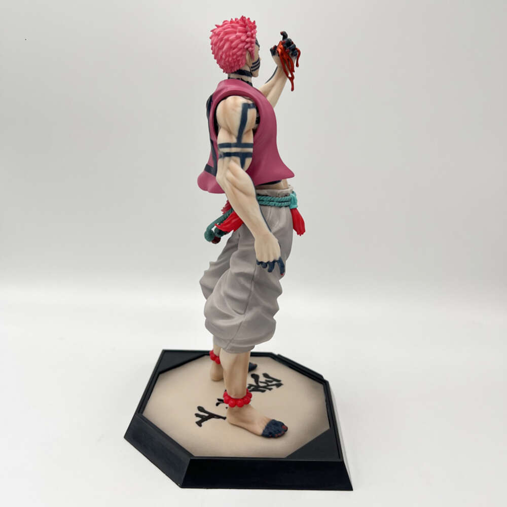 Finger Toys 28cm Demon Slayer Akaza Anime Figure Kimetsu No Yaiba Hakuji Action Figure Uzui Tengen/daki Figurine Adult Model Doll Toys Gifts