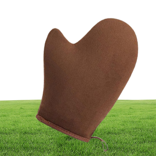 Bath Sponges 100pcs Velvet Self Tanner Sunless Selfs Tanning Applicator Mitt Glove Lotion Spray Mousse Tanners SN26607897540