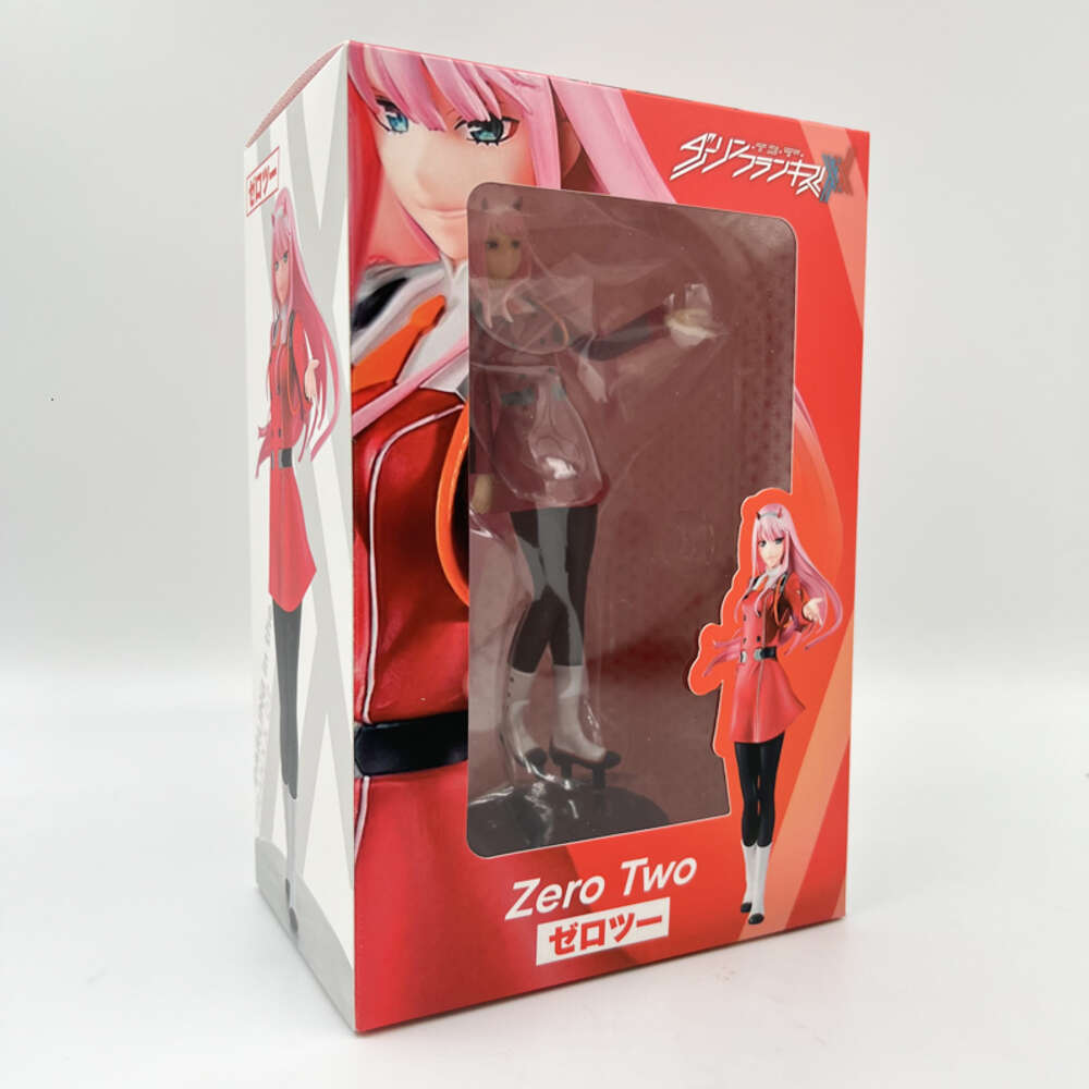 Finger Toys 18cm Darling in the Franxx Zero Two Anime Girl Figure Pop Up Parade Zero Two 02 Action Figure Adult Collectible Model Doll Toys