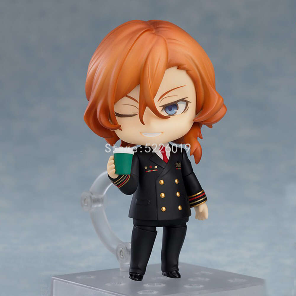 Finger Toys 10cm Bungo Stray Dogs Anime Figure 1414# Osamu Dazai Action Figure 1415# Nakahara Chuya Figurine Bungo Stray Dogs Figure Doll