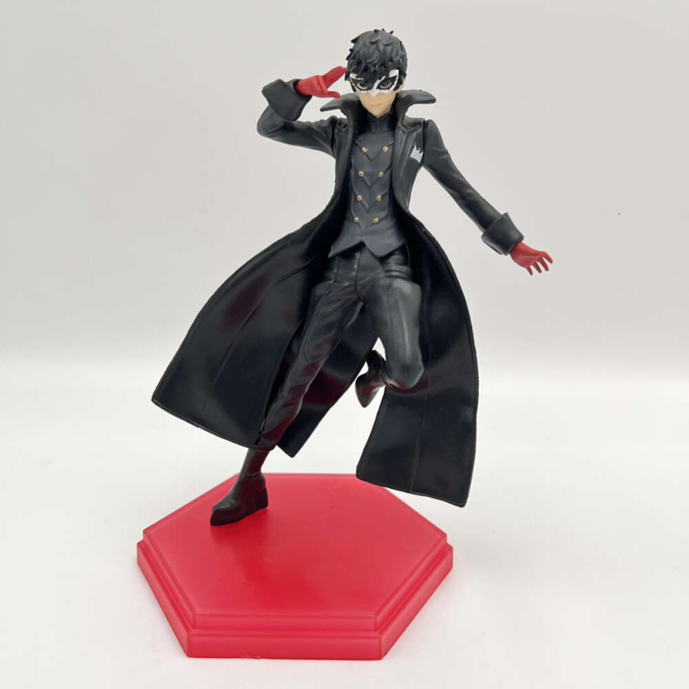 Finger Toys 17cm Pop Up Parade Persona 5 the Animation Joker Anime Figure #989 Ren Amamiya Protagonist Action Figure Adult Model Doll Toys