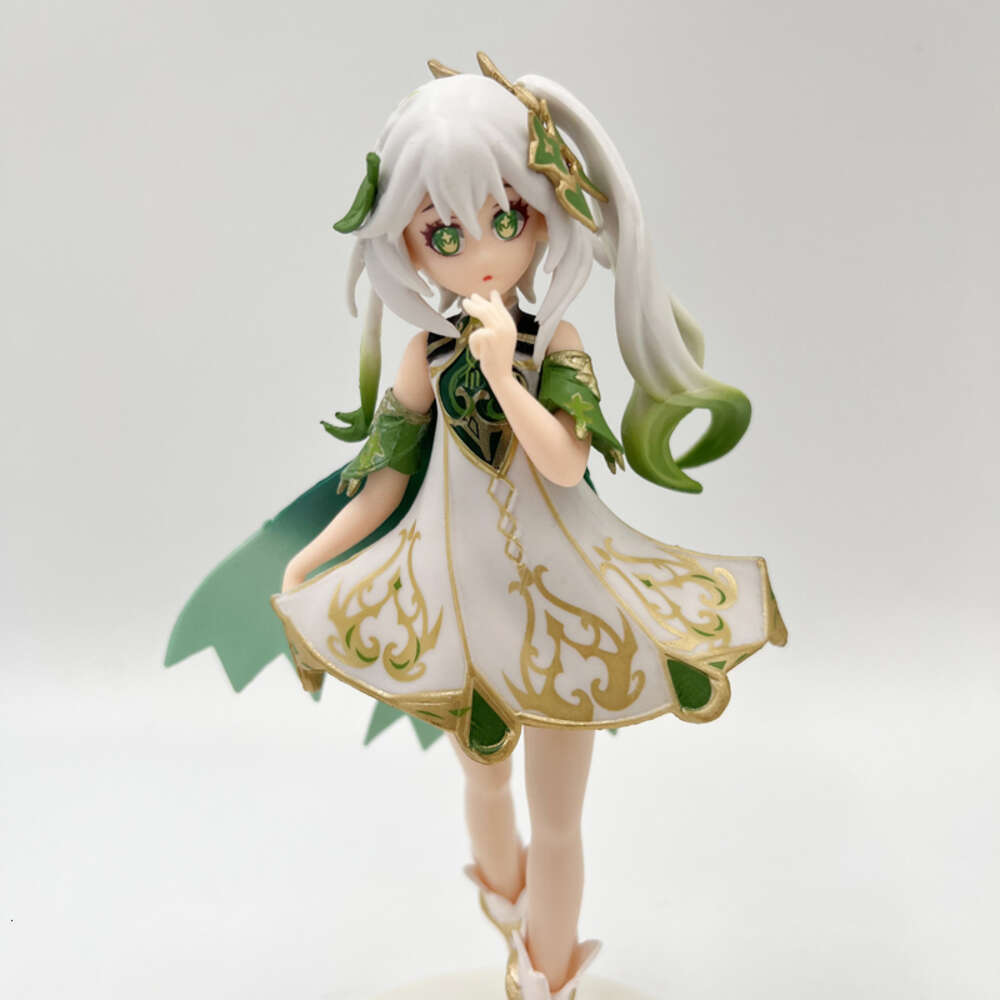 Finger Toys 17cm Genshin Impact Nahida Anime Girl Figure Genshin Impact Venti Action Figure Qiqi/klee Figurine Collectible Model Doll Toys